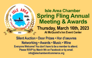 Isle Area Chamber Spring Fling Annual Meeting & Awards